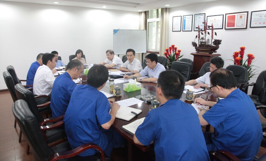 沈志云總經理赴申達機器制造股份有限公司視察調研