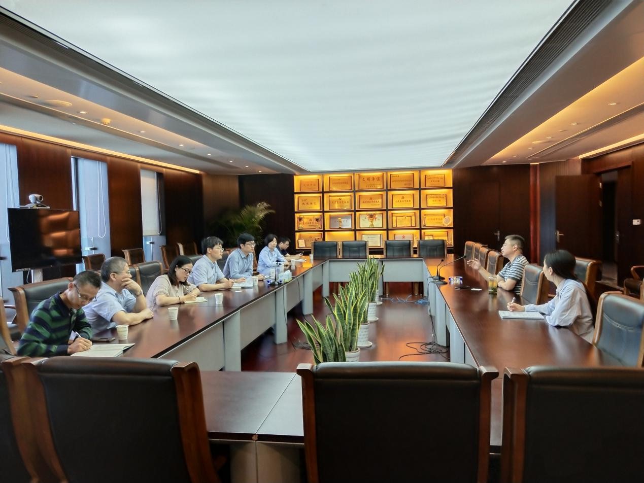 信聯公司副總經理程江明一行赴杭鋼商貿學習交流
