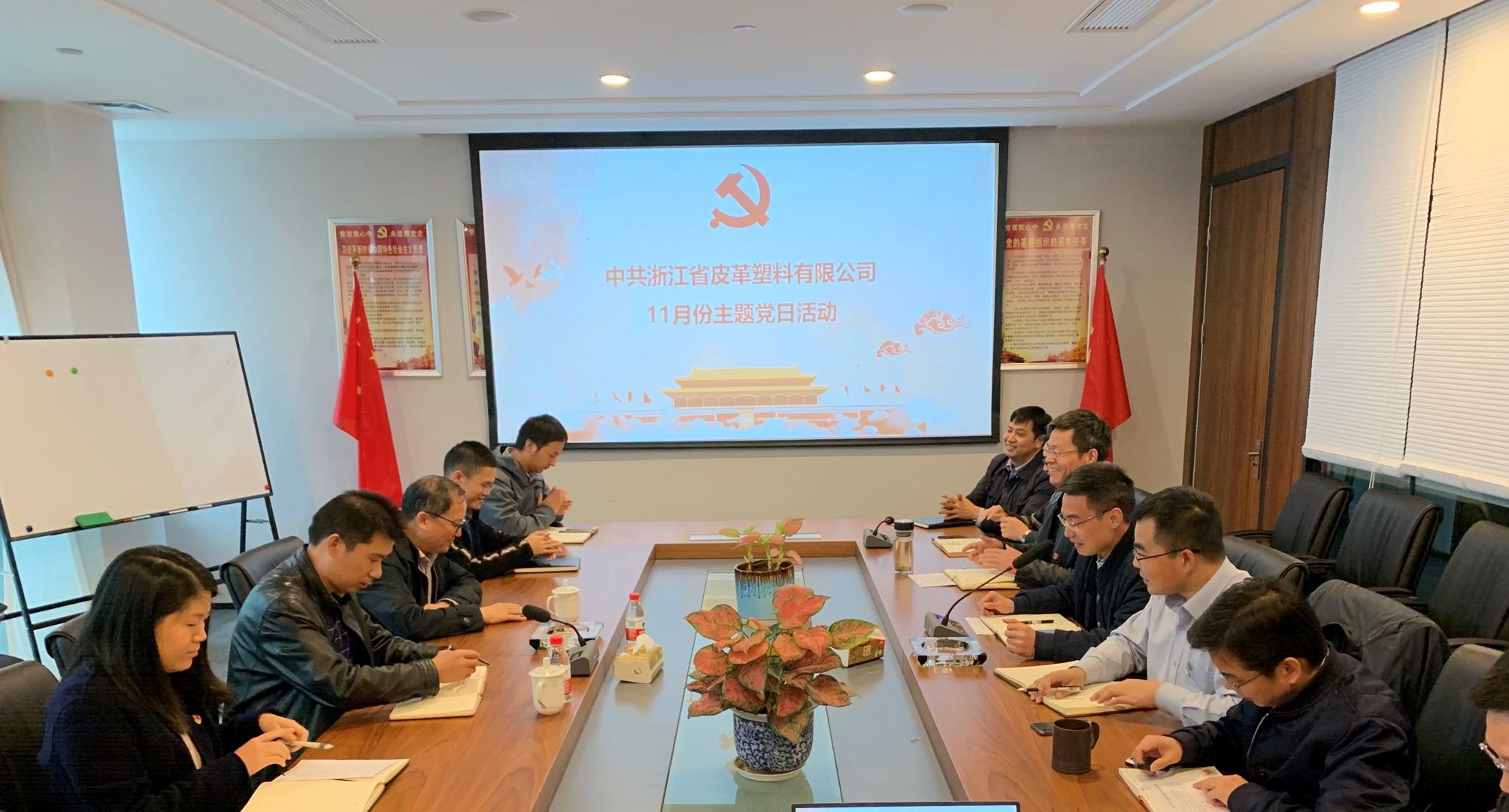 皮塑公司舉行11月主題黨日活動(dòng)