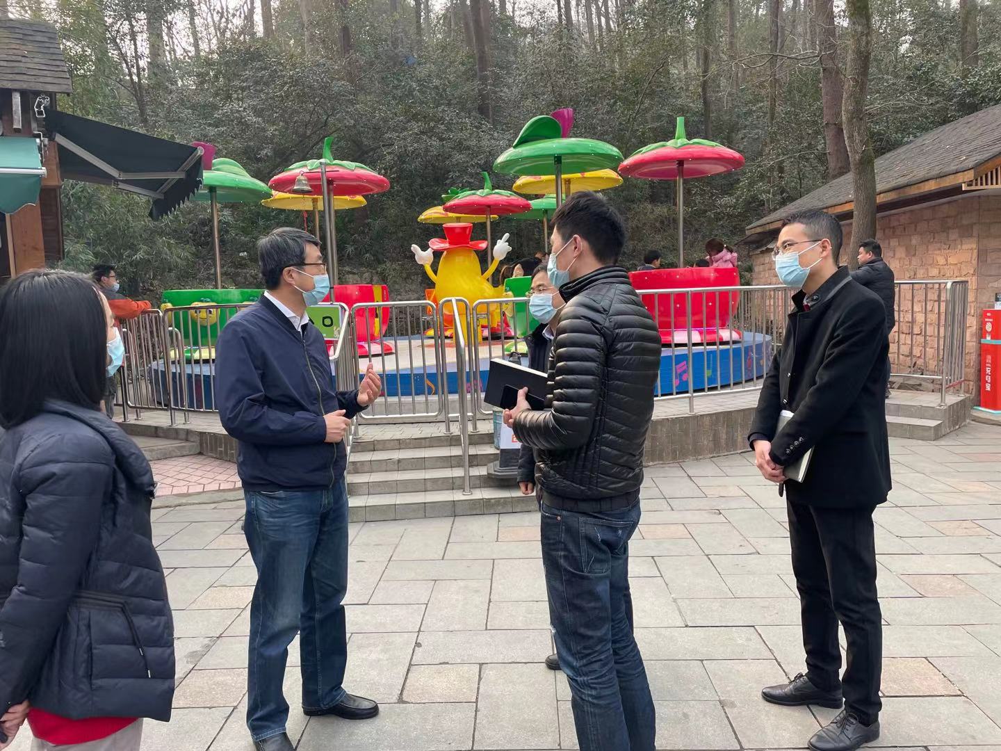 吳敏赴哎喲藝創檢查安全生產、疫情防控工作