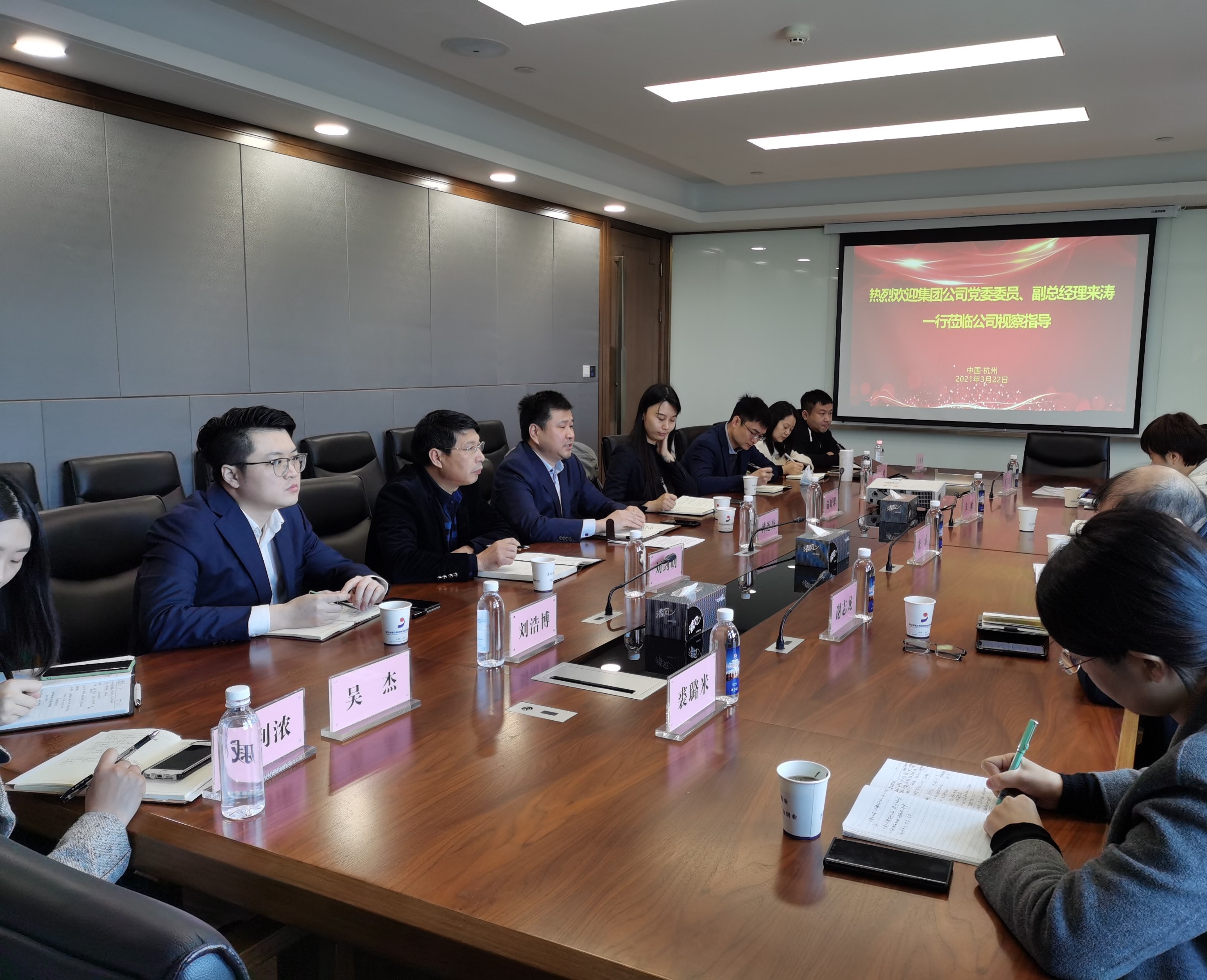 來濤赴建設租賃公司調研指導