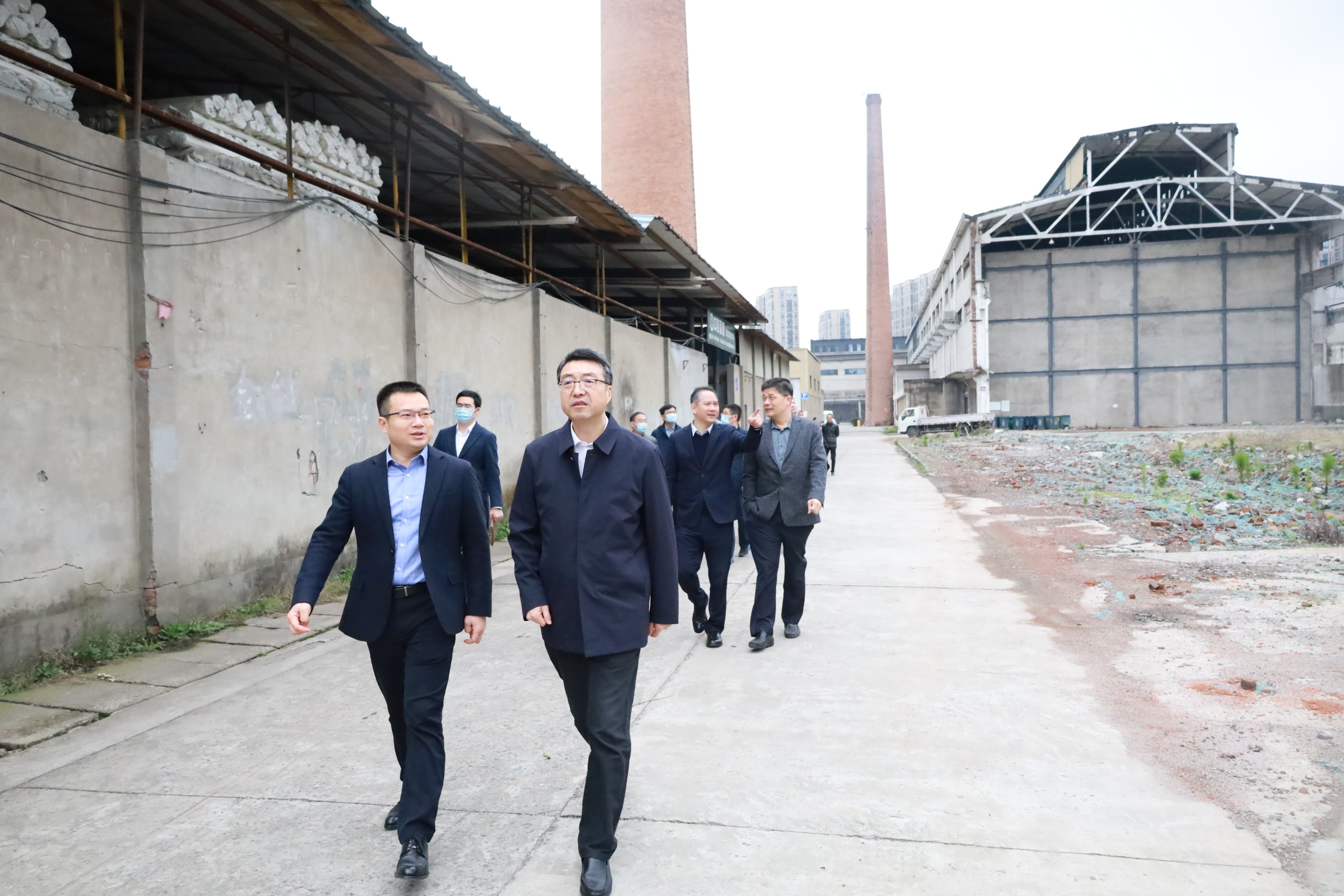 吳敏赴信聯產業園調研指導