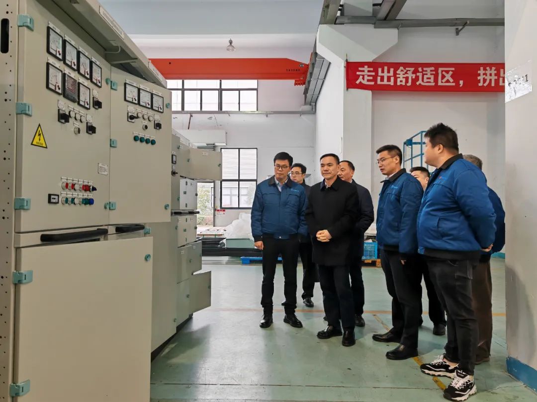 孫哲君赴國瑞科技公司開展“大走訪大調研大服務大解題”活動